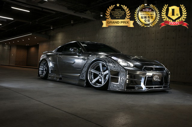 KUHLJAPAN　PROJECT  2015Ver　R35GT-R　3D　ULTIMATE　ENGRAVING　METAL