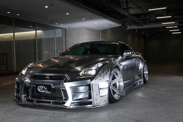 KUHLJAPAN　PROJECT 2015Ver　R35GT-R　3D　ULTIMATE　ENGRAVING　METAL