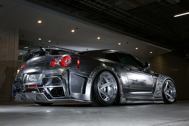 KUHLJAPAN　PROJECT 2015Ver　R35GT-R　3D　ULTIMATE　ENGRAVING　METAL